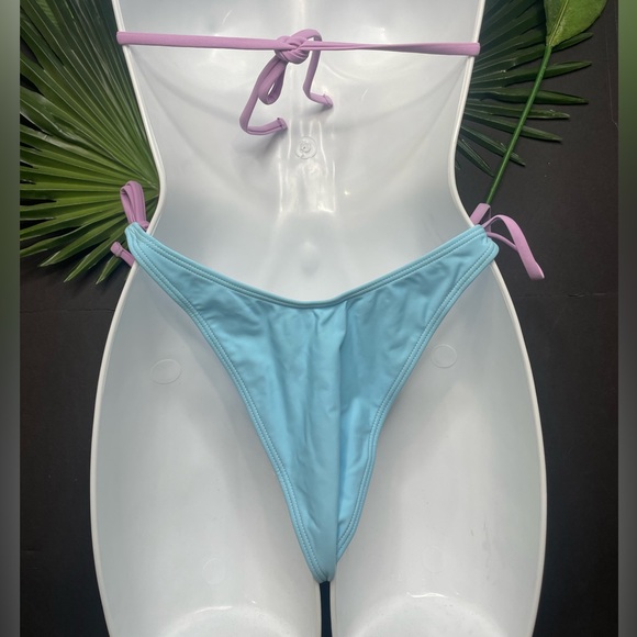 Women’s Small bikini set- Rhinestone multi color - Picture 4 of 4